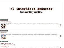 Tablet Screenshot of elinterdictodedakmar.blogspot.com