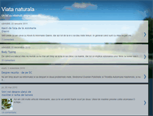 Tablet Screenshot of natural-club-ro.blogspot.com