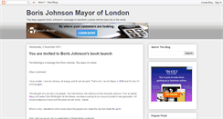 Desktop Screenshot of borisjohnson.blogspot.com