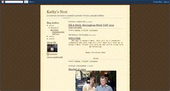 Desktop Screenshot of kathysnest.blogspot.com