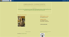 Desktop Screenshot of embarazoconscienteperu.blogspot.com