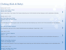 Tablet Screenshot of clothingkidsnbaby.blogspot.com