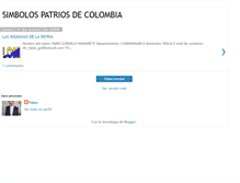 Tablet Screenshot of fabio-simbolospatriosdecolombia.blogspot.com