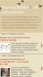Mobile Screenshot of nuevosmodelosdeaprendizaje.blogspot.com