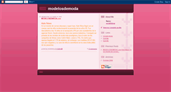 Desktop Screenshot of modelosdemoda.blogspot.com