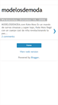 Mobile Screenshot of modelosdemoda.blogspot.com