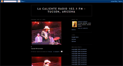 Desktop Screenshot of lacaliente.blogspot.com