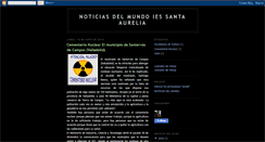 Desktop Screenshot of mundonoticiassantaaurelia.blogspot.com