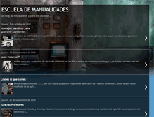 Tablet Screenshot of manualidadesmicolegio.blogspot.com