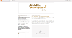 Desktop Screenshot of guadalajaraarquitectura.blogspot.com