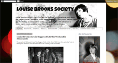 Desktop Screenshot of louisebrookssociety.blogspot.com