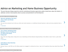 Tablet Screenshot of marketingandhomebusinessopportunity.blogspot.com