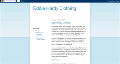 Desktop Screenshot of eddie-hardy-clothing.blogspot.com