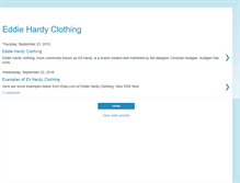 Tablet Screenshot of eddie-hardy-clothing.blogspot.com