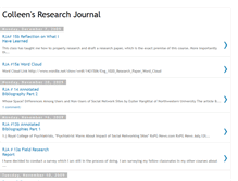 Tablet Screenshot of colleenschoolblog.blogspot.com