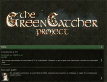 Tablet Screenshot of greencatcherproject.blogspot.com