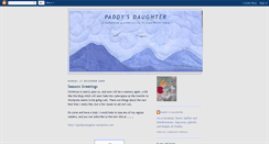 Desktop Screenshot of paddysdaughter.blogspot.com