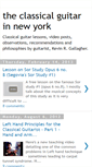 Mobile Screenshot of classicalguitarlessons.blogspot.com