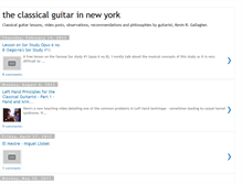 Tablet Screenshot of classicalguitarlessons.blogspot.com