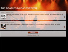 Tablet Screenshot of beatlesmusicforever.blogspot.com