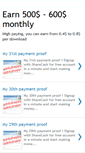 Mobile Screenshot of earningmoneysharecash.blogspot.com