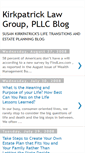 Mobile Screenshot of kirkpatricklawgroup.blogspot.com