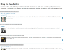 Tablet Screenshot of blogdoseuizidro.blogspot.com