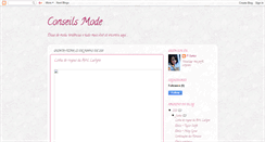Desktop Screenshot of conseilsmode2011.blogspot.com