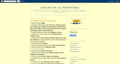 Desktop Screenshot of edgarenlafrontera.blogspot.com