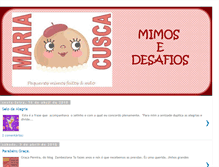 Tablet Screenshot of mariacusca-mimosedesafios.blogspot.com