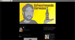 Desktop Screenshot of coleccionandocervezas.blogspot.com