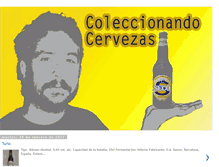Tablet Screenshot of coleccionandocervezas.blogspot.com