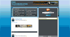 Desktop Screenshot of freetelecomunication.blogspot.com