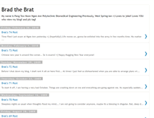 Tablet Screenshot of brad-thebrat.blogspot.com