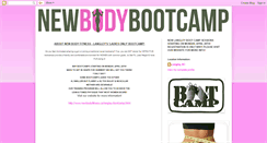 Desktop Screenshot of newbodybootcamp.blogspot.com