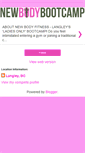 Mobile Screenshot of newbodybootcamp.blogspot.com