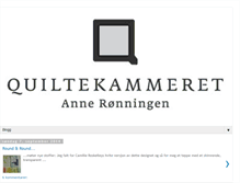 Tablet Screenshot of annesquiltekammer.blogspot.com