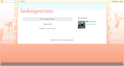 Desktop Screenshot of leeluegoexiste.blogspot.com