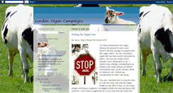 Desktop Screenshot of londonvegancampaigns.blogspot.com