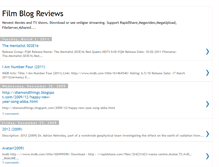 Tablet Screenshot of filmblogreviews.blogspot.com