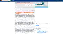 Desktop Screenshot of benefitsofahomebasedbusiness.blogspot.com