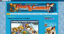 Desktop Screenshot of dandyandcompany.blogspot.com