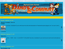 Tablet Screenshot of dandyandcompany.blogspot.com