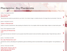 Tablet Screenshot of cheapphentermineonline.blogspot.com