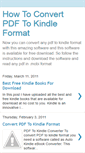 Mobile Screenshot of convertpdftokindleformat.blogspot.com