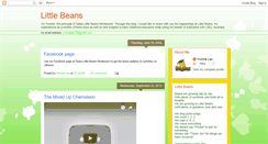 Desktop Screenshot of my-lilbeans.blogspot.com