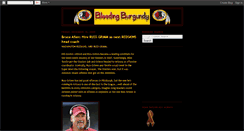 Desktop Screenshot of bleedingburgundy.blogspot.com