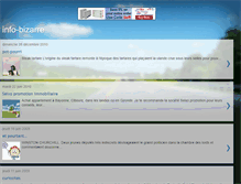 Tablet Screenshot of info-bizarre.blogspot.com