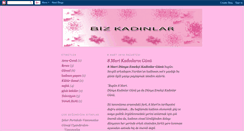 Desktop Screenshot of bizbayanlar.blogspot.com