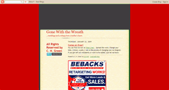 Desktop Screenshot of beneaththeivywreath.blogspot.com